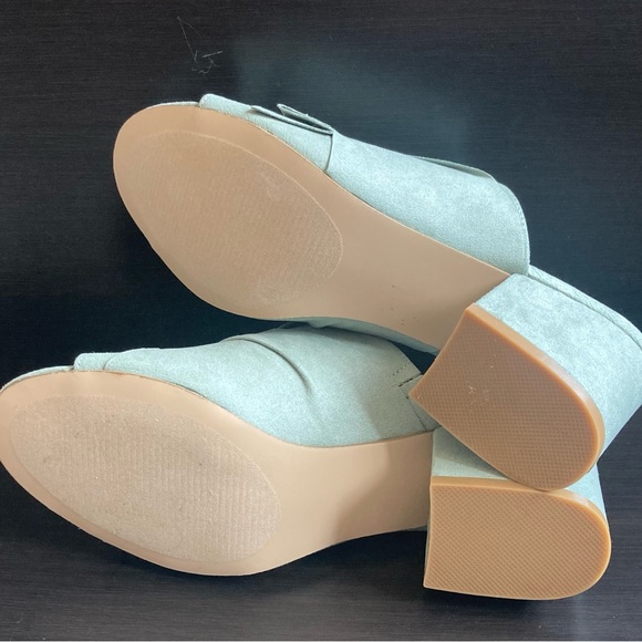 Block heel mule sandals - Picture 6 of 8